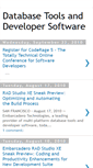 Mobile Screenshot of database-tools.blogspot.com