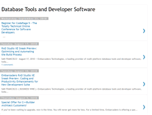 Tablet Screenshot of database-tools.blogspot.com