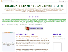 Tablet Screenshot of dharmadreaming.blogspot.com