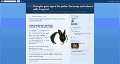 Desktop Screenshot of harmonyandbalancewithfengshui.blogspot.com