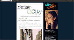 Desktop Screenshot of citylore-senseandthecity.blogspot.com