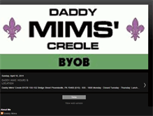 Tablet Screenshot of daddymims.blogspot.com