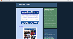 Desktop Screenshot of diariodesurdos.blogspot.com