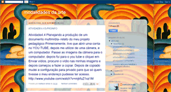 Desktop Screenshot of modalidadesdaarte.blogspot.com