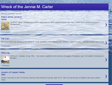 Tablet Screenshot of jenniecarterwreck.blogspot.com