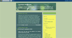 Desktop Screenshot of laredbones.blogspot.com