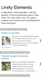 Mobile Screenshot of livelyelements.blogspot.com