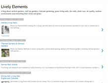 Tablet Screenshot of livelyelements.blogspot.com