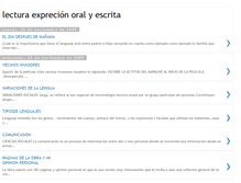 Tablet Screenshot of lizeth-lecturaexprecionoralyescrita.blogspot.com