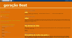Desktop Screenshot of geracaobest.blogspot.com