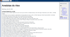 Desktop Screenshot of anedotasdoalex.blogspot.com