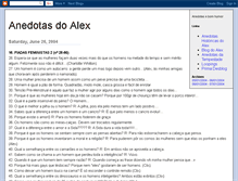 Tablet Screenshot of anedotasdoalex.blogspot.com