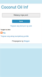 Mobile Screenshot of cocovida-coconutoil.blogspot.com