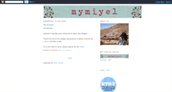 Desktop Screenshot of mymiyel.blogspot.com