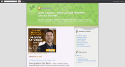 Desktop Screenshot of dailycalculus.blogspot.com