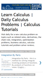 Mobile Screenshot of dailycalculus.blogspot.com