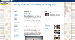 Desktop Screenshot of bravingboyhood.blogspot.com