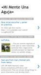 Mobile Screenshot of mimenteunaaguja.blogspot.com