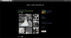 Desktop Screenshot of ericandmichelle.blogspot.com