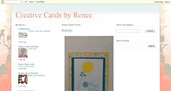 Desktop Screenshot of creativecardsbyrenee.blogspot.com