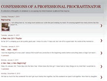 Tablet Screenshot of aperpetualprocrastinator.blogspot.com