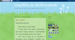 Desktop Screenshot of cdbguardioesdabiodiversidade.blogspot.com