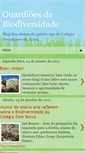 Mobile Screenshot of cdbguardioesdabiodiversidade.blogspot.com
