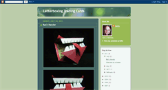 Desktop Screenshot of letterboxingtradingcards.blogspot.com