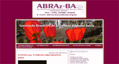 Desktop Screenshot of abraz-regionalbahia.blogspot.com