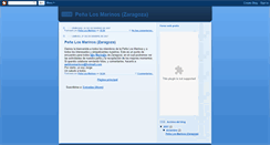 Desktop Screenshot of losmarinoszaragoza.blogspot.com