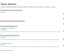 Tablet Screenshot of desarrolloteoriaatomica.blogspot.com