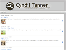 Tablet Screenshot of cyndilstportfolio.blogspot.com