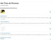 Tablet Screenshot of maltratadepersonas.blogspot.com