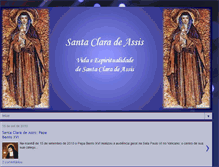 Tablet Screenshot of claradeassisclarissas.blogspot.com