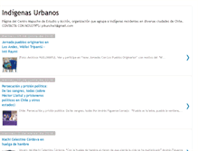 Tablet Screenshot of indigenasurbanos.blogspot.com