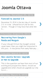 Mobile Screenshot of joomlaottawa.blogspot.com