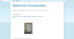 Desktop Screenshot of bathroom-accessories-online.blogspot.com