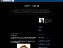 Tablet Screenshot of funnypaperz.blogspot.com