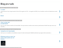 Tablet Screenshot of blogpratudo.blogspot.com