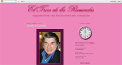 Desktop Screenshot of eltrendelosrecuerdos.blogspot.com