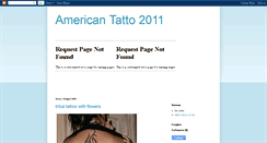 Desktop Screenshot of americantatto.blogspot.com