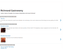 Tablet Screenshot of dininginrichmond.blogspot.com