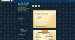 Desktop Screenshot of losingequimecatronica.blogspot.com