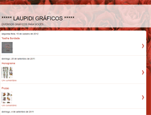 Tablet Screenshot of laupidigraficos.blogspot.com