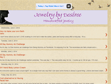 Tablet Screenshot of jewelrybydesiree.blogspot.com