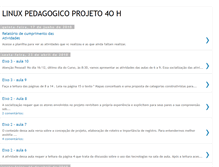 Tablet Screenshot of linuxprojeto40horas.blogspot.com
