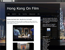 Tablet Screenshot of hongkongonfilm.blogspot.com