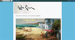 Desktop Screenshot of carlosginer.blogspot.com