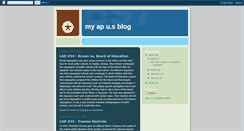 Desktop Screenshot of myapamerican.blogspot.com