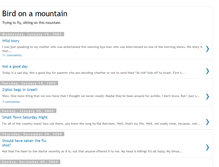 Tablet Screenshot of birdonamountain.blogspot.com